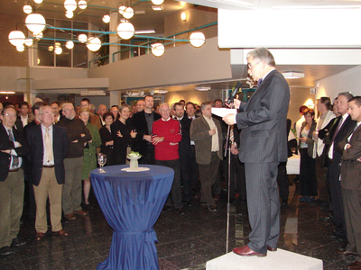 2006KAP18 Toespraak door burgemeester S. Kramer tijdens de nieuwjaarsreceptie in het gemeentehuis te Kapelle