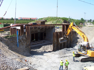 2011KAP45 Werkzaamheden ten behoeve van de aanleg van de tunnel naar de Zuidhoek te Kapelle