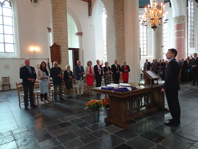 2018KAP7 Toespraak van burgemeester H. Hieltjes tijdens de uitreiking van Koninklijke onderscheidingen in de Hervormde ...