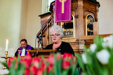 2020KAP15 Toespraak door Corrie Mol, voorzitter van het Vier Mei comité, tijdens Dodenherdenking in de Nederlandse ...