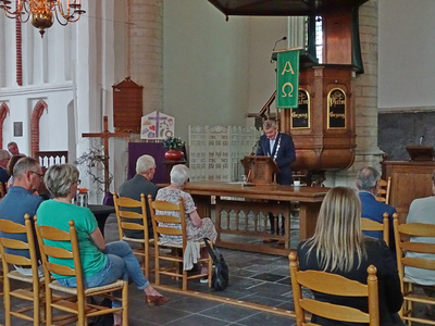 2020KAP22 Bijeenkomst van de decorandi in de Nederlandse Hervormde kerk te Kapelle