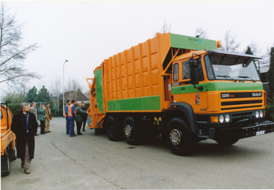 22-130 Officiële ingebruikstelling nieuwe vuilniswagen van de gemeente Kapelle