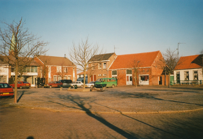 31-6 Panden aan het Marktplein te Biezelinge vóór de sloop in 1997