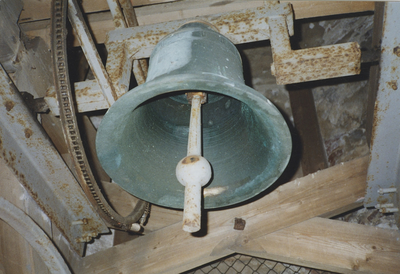 33-40 Klok in de toren van de Nederlandse Hervormde kerk te Biezelinge