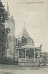 5-41 Kapelle, muziektent met toren. De muziektent aan het Kerkplein te Kapelle werd in 1918 gebouwd en is omstreeks ...