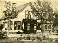 A-7277 Haamsstede. Kloosterweg. Huize Duinoord van de familie De Crane, afgebroken in 1953