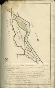 AR-0460-24-039 Kaartboek der Heerlijkheid Noortgouwe volgens de veldboeken van de jaaren 1595 en 1782. Kaartboek van de ...