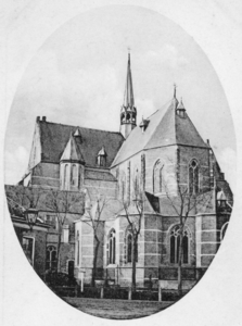 BRO-1125 Brouwershaven. Nederlands Hervormde Kerk. Sint Nicolaas kerk.