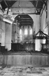 BRO-1162 Brouwershaven. Interieur van de Grote of St. Nicolaaskerk. De kerk is gebouwd tussen 1325 en 1650.