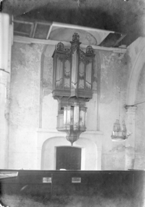 BRO-1506 Brouwershaven. Orgel in de Sint Nicolaaskerk, gebouwd in 1557.
