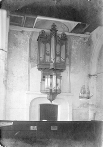 BRO-1506 Brouwershaven. Orgel in de Sint Nicolaaskerk, gebouwd in 1557.