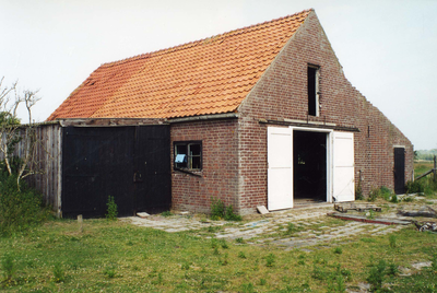 BUR-0115 Haamstede. Maireweg 1. Manege van M. Geleijnse, gesloopt juni 2003.