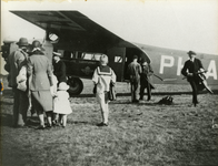 BUR-1403 Haamstede. Torenweg. Vliegveld Haamstede. Fokker F VII PH-AD.