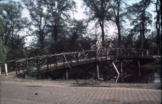 DIA-0477 Zierikzee. Grachtweg. Caubrug over de Zoete gracht. In gebruik genomen op 15 mei 1918, verloren gegaan in 1953.