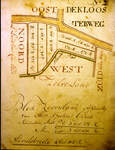 DIA-0749 Elkerzee / Duivendijke / Scharendijke. Kaartboek van Tonis van den Bout, getekend door Matth. Andree (1815). ...