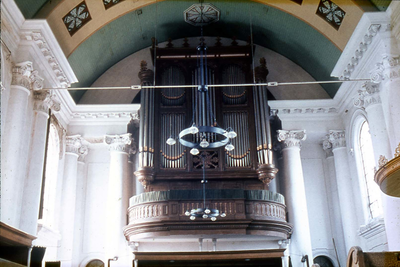 DIA-1025 Zierikzee. Orgel in de Nieuwe Kerk.