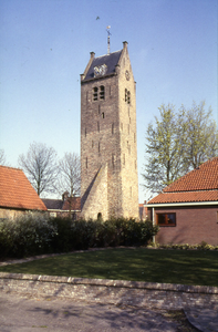 DIA-10989 Oosterland. Hofweg. Gezicht op de toren.