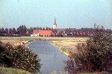 DIA-12213 Dreischor. Kern, gezien vanaf landbouwhaven Beldert.