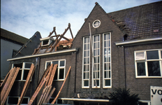 DIA-14750 Zierikzee. Nieuwe Bogerdstraat. Afbraak van de openbare lagere school