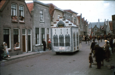 DIA-2582 Zierikzee. Lammermarkt. Op woensdag 3 augustus trok een historische optocht door de straten van Zierikzee. Op ...