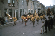 DIA-2584 Zierikzee. Lammermarkt. Op woensdag 3 augustus trok een historische optocht door de straten van Zierikzee. Op ...