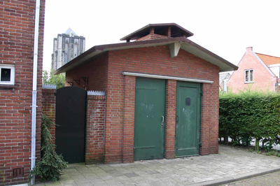 IMG-1921 Zierikzee. PZEM-gebouwtje, H.J. Doelemanplein. Voorbereiding sloop Plan Buijse (P.D. de Vosstraat / d' ...