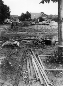 KZN-0770 Zierikzee. Baden Powellweg / Hoge Molenstraat. Omlegging riolering i.v.m. nieuwbouw.