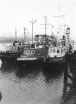 KZN-1960 Zierikzee. Nieuwe Haven. Presentatie van een aantal schepen van Rijkswaterstaat.