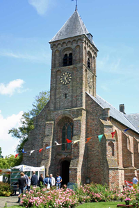 NDG-0076 Noordgouwe. Ring. Viering van het 550-jarig bestaan van de Drie Koningenkerk