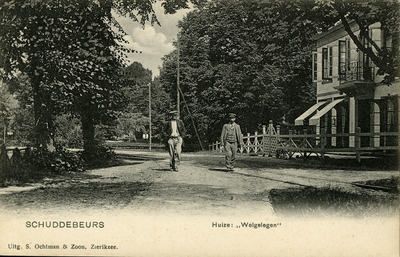 SDB-0085 Schuddebeurs. Donkereweg. Huize 'Welgelegen'. Deze buitenplaats werd rond 1750 gebouwd en in 1841 verhoogd met ...