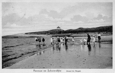 SDK-0057 Scharendijke. Het strand bij Repard. Op de achtergrond het koepeltje.