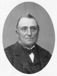 SP-0049 Vermoedelijk Kornelis Berrevoet (1834-1904), landbouwer, burgemeester van Serooskerke (SD) 1890-1904, gehuwd ...