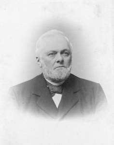 SP-0227 Ouwerkerk. Boudewijn Giljam van der Have (1835-1911). Burgemeester van Ouwerkerk 1872-1907.