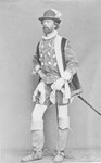 SP-0302 Zierikzee. Jhr. Willem Marinus Hendrik de Jonge (1824-1898). Afgebeeld als Prins van Oranje t.g.v. de viering ...
