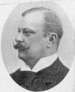 SP-0449 Zierikzee. mr. Huibrecht Cornelis Moolenburgh (1860-1910). Burgemeester van Zierikzee 1908-1910.