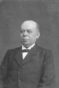 SP-0582 Noordgouwe. Ds. Johannes Albertus Schouten (Nijbroek 6 maart 1858), predikant te Geervliet, Sint Philipsland en ...
