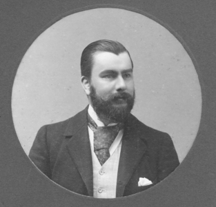 SP-0603 Zierikzee. Christiaan Willem Vermeijs (1862-1922). Burgemeester van Zierikzee 1890-1908.