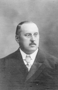 SP-0630 Zierikzee. Dingeman van der Vliet (1859-1916). Burgemeester van Zierikzee 1910-1916; lid Provinciale Staten van ...