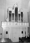 W-0532 Haamstede. Ring. Orgel in de Ned. Herv. Kerk. In gebruik genomen 17-6-1988. Gebouwd door fa. A. Nijsse en Zn. te ...