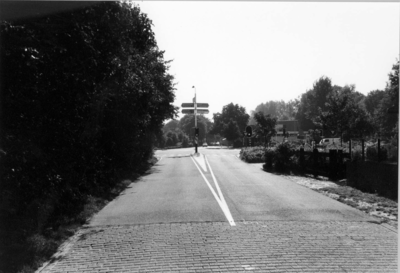 W-0769 Haamstede. Hogezoom, net voor de kruising met de Kloosterweg en Serooskerkseweg.