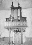 W-1145 Burgh. Burghse Ring. Het Kerkorgel in de Nederl. Hervormde Kerk van Burgh. Het orgel werd in 1907 geplaatst als ...