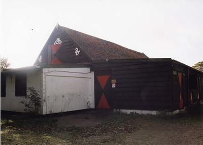 W-1722 Westenschouwen. Het oude herenhuis Lisi-Duna, in 1999 in gebruik als pension en kantine van de gelijknamige ...