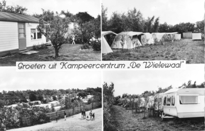 WA-0435 Westenschouwen. Hogeweg. Camping De Wielewaal.