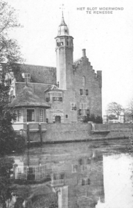 WA-1010 Renesse Moermondsweg Slot Moermond ca. 1930.