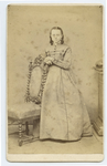 X-3945 Maria de Vulder van Noorden (1853-1937), echtgenote van Johan Pieter Cau (1852-1925, president van de ...