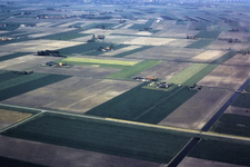 X-5366 Schouwen-Duiveland. Luchtfoto van Delingsdijk, Florisweg, Kievietsweg, Kerkwerve en Zierikzee nw-zo
