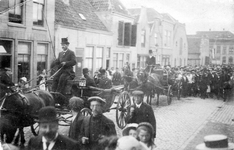 ZG-0139 Zierikzee. Rijtoer van mr. R.J.H. Patijn (1863-1956), van 1905-1918 lid van de Tweede Kamer namens het ...