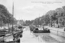 ZG-0203 Zierikzee. Opvang Belgische vluchtelingen tijdens de Eerste Wereldoorlog. Belgische vissersvaartuigen in de ...