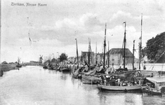 ZG-0207 Zierikzee. Opvang Belgische vluchtelingen tijdens de Eerste Wereldoorlog. Belgische vissersvaartuigen in de ...