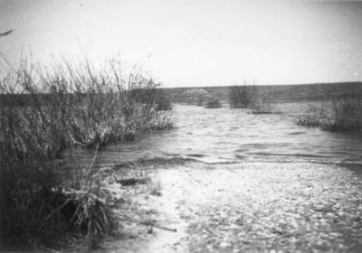 ZG-0360 Zierikzee. Inundatie tijdens de 2e wereldoorlog. Omgeving Brouwershaven.